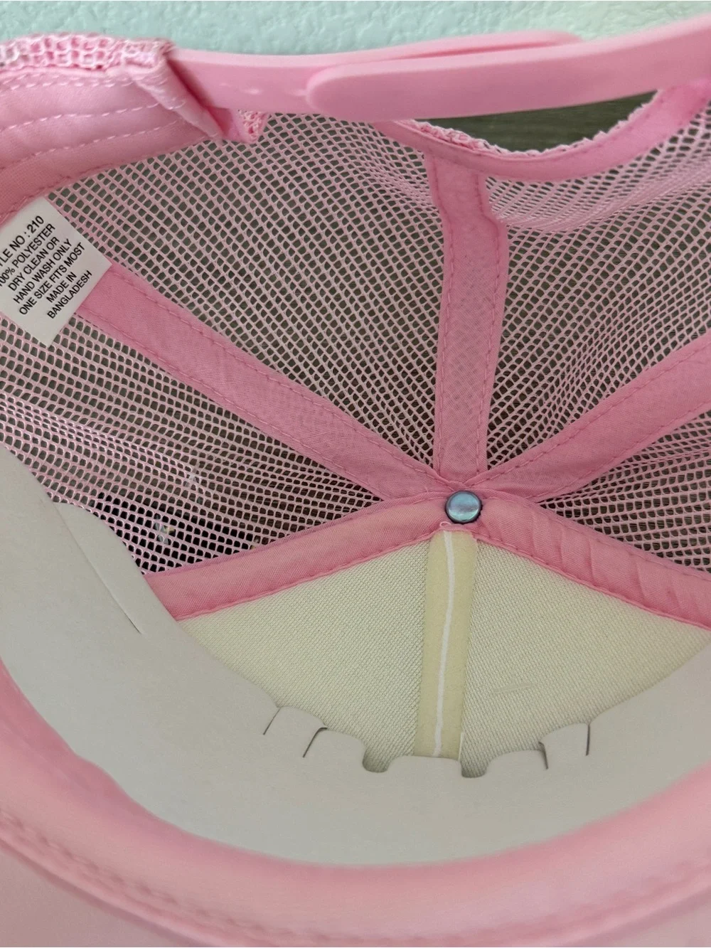 Lovers & Friends 2023 Festival Trucker Hat Pink White NWT Snapback OS